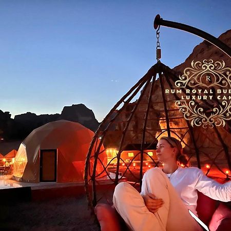 와디럼 Rum Royal Bubbles Luxury Camp 아파트 외부 사진