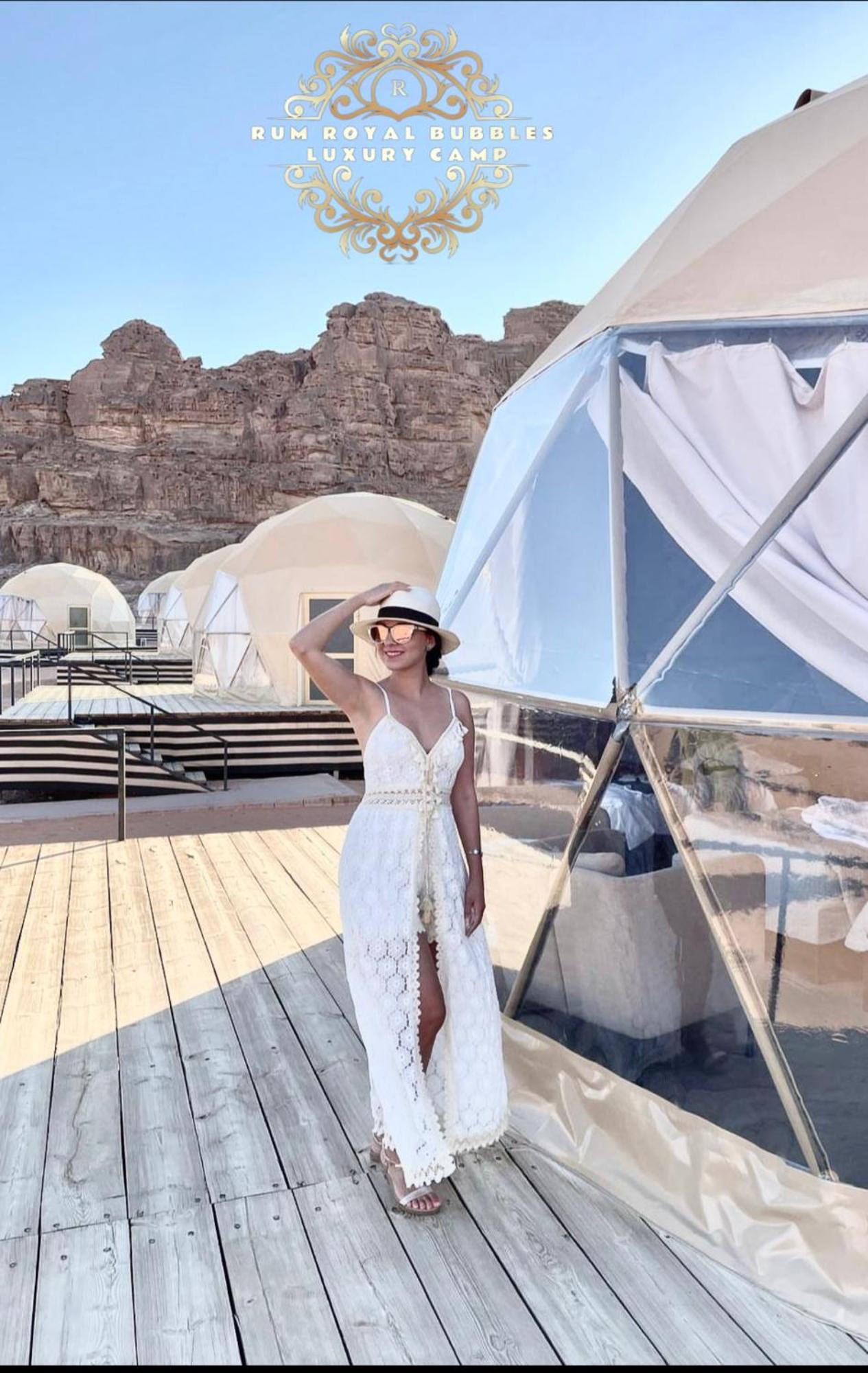 와디럼 Rum Royal Bubbles Luxury Camp 아파트 외부 사진
