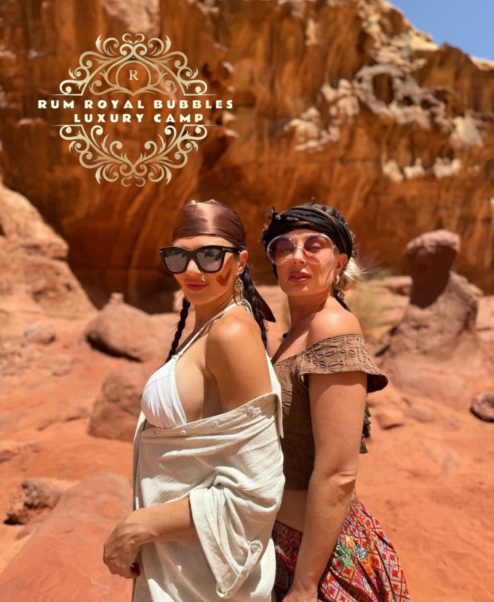 와디럼 Rum Royal Bubbles Luxury Camp 아파트 외부 사진